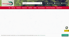 Desktop Screenshot of nibelungentee.de